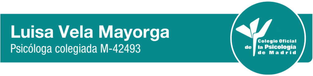 Luisa Vela Mayorga - Psicóloga colegiada M-42493