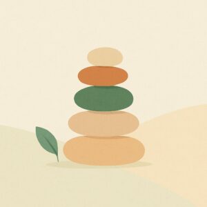 piedras en calma regulación emocional